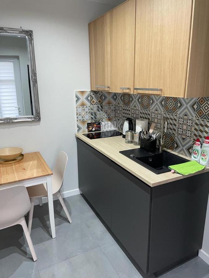 Łeba Apartament Nowecinka Centrum Bagian luar foto